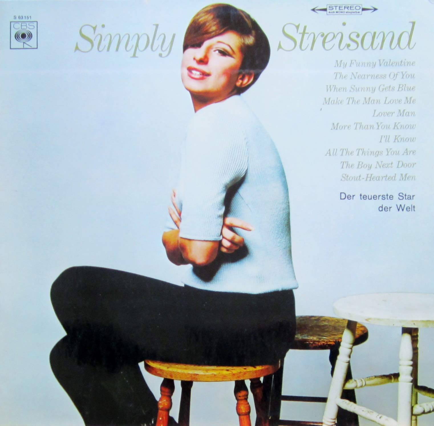 Simply Streisand (1967, #cbs63151) / Vinyl record [Vinyl-LP